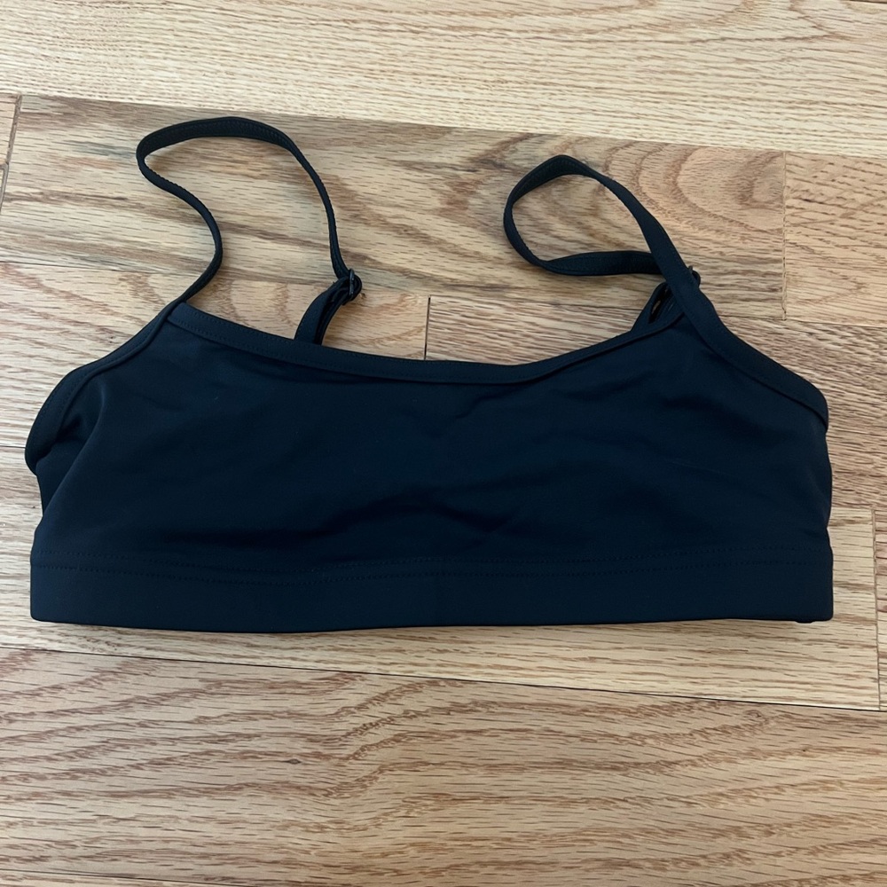 Weissman Black Sports Bra AXS
